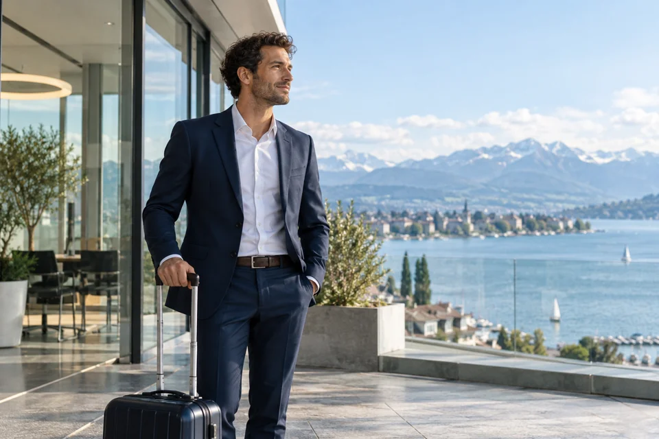 Professional preparing for a career transition